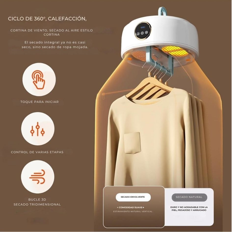 Mini secadora de ropa