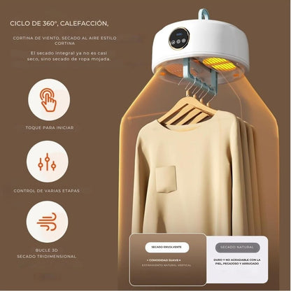 Mini secadora de ropa