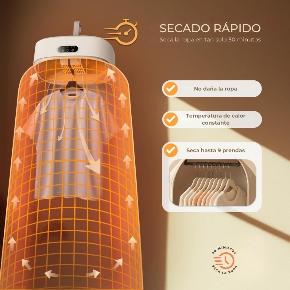 Mini secadora de ropa