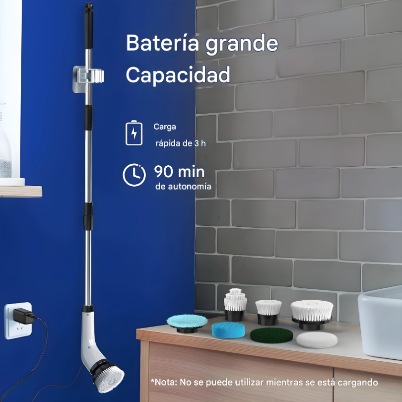 Cepillo eléctrico multiusos