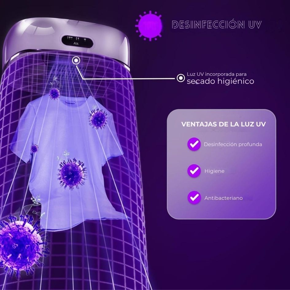 Mini secadora de ropa