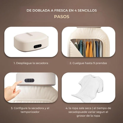 Mini secadora de ropa